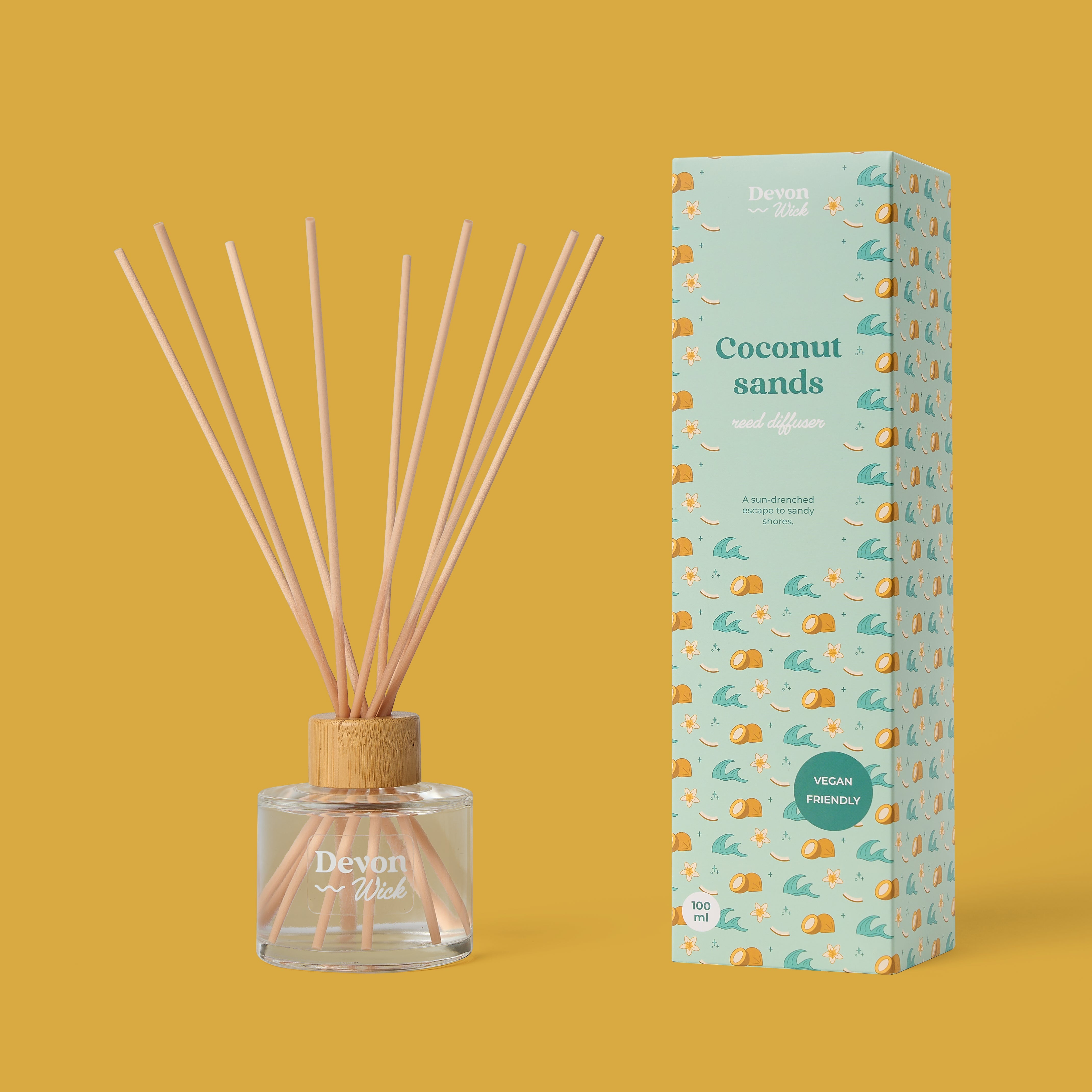 ‍Coconut Sands Reed Diffuser (100% off)