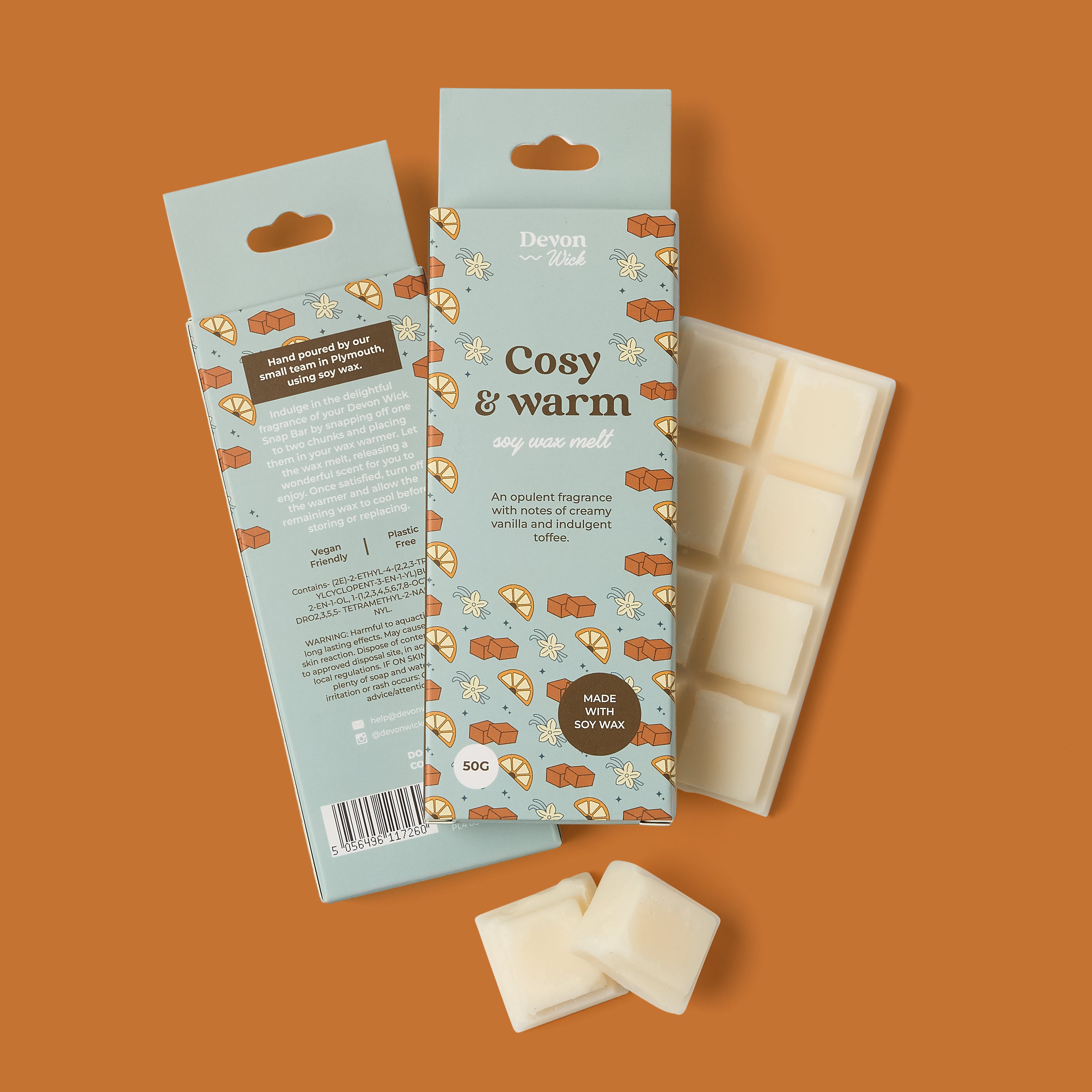 Cosy & Warm Snap Bar Wax Melts