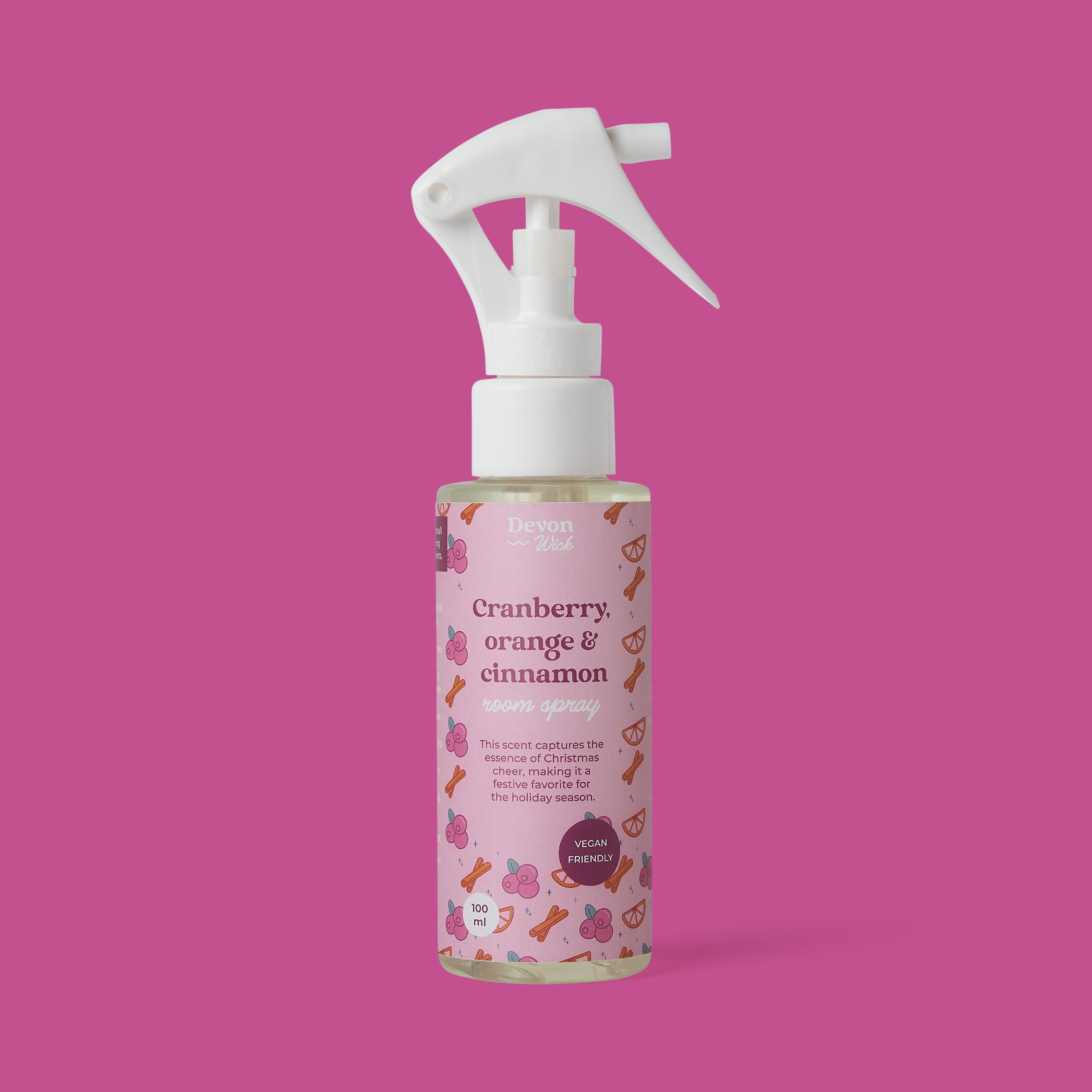 Cranberry, Orange & Cinnamon Room & Linen Spray