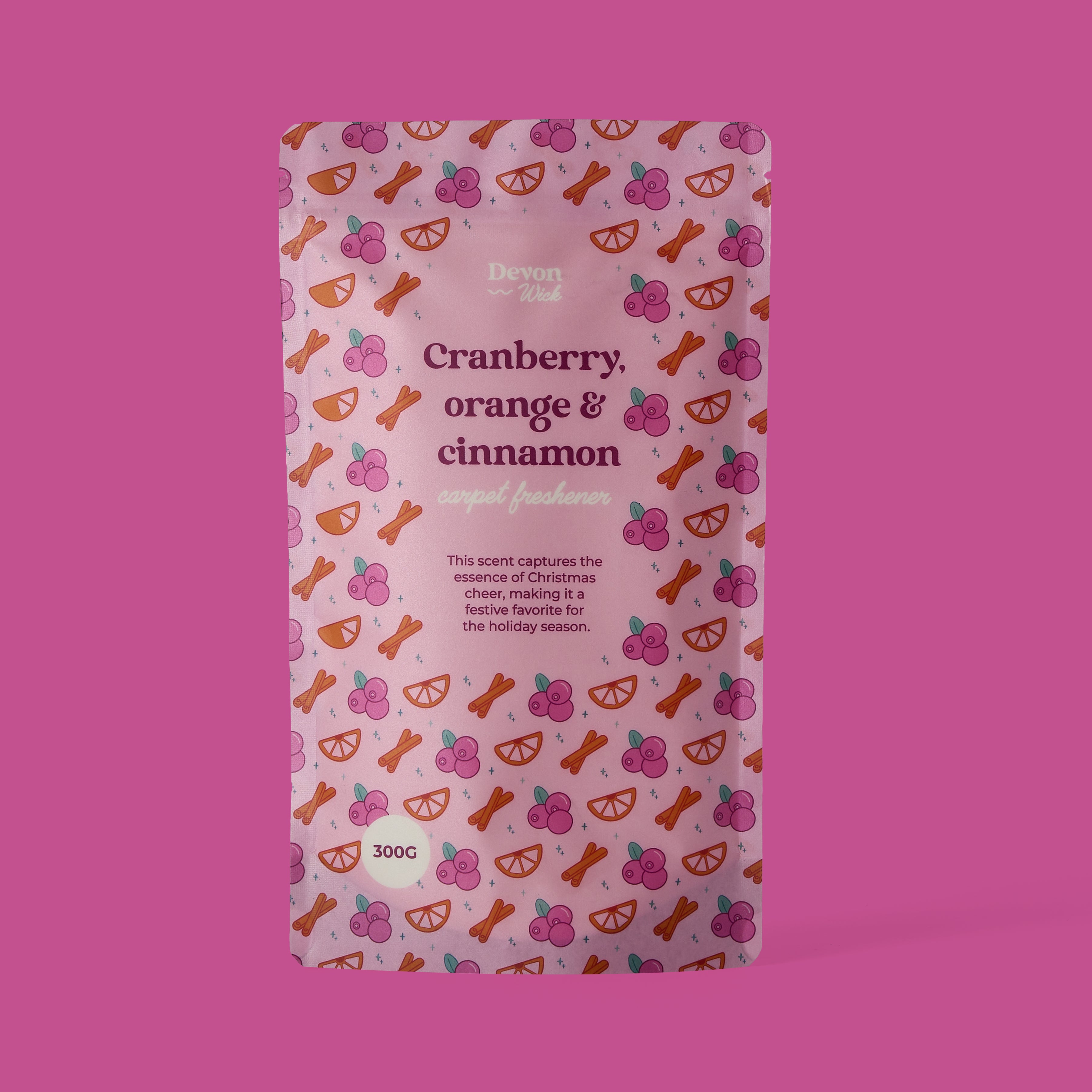 Cranberry, Orange & Cinnamon Carpet Freshener
