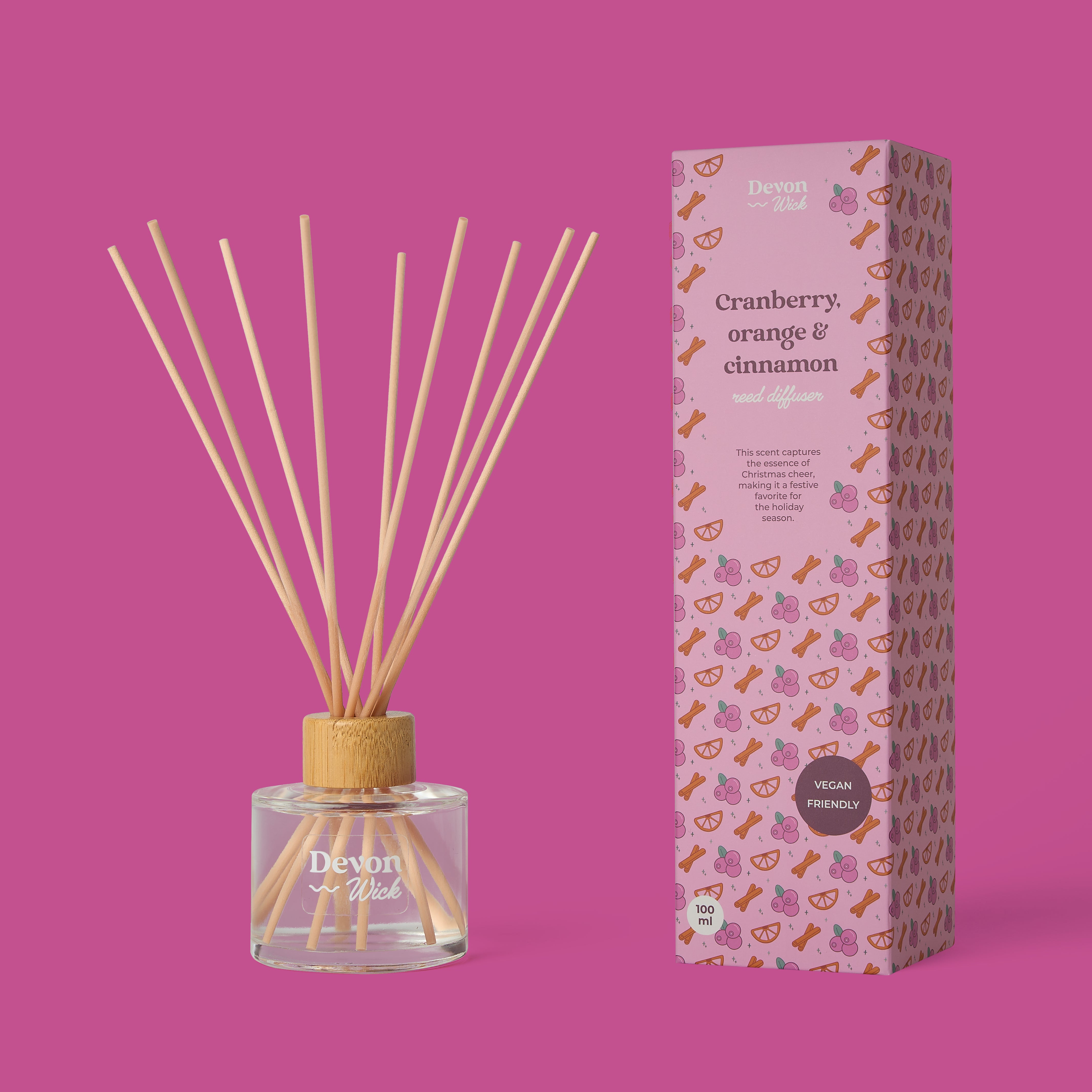 Cranberry, Orange & Cinnamon Reed Diffuser