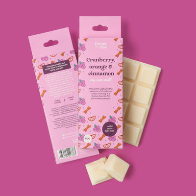 Cranberry, Orange & Cinnamon Snap Bar Wax Melts