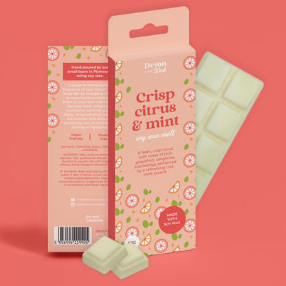 Crisp Citrus & Mint Snap Bar Wax Melts