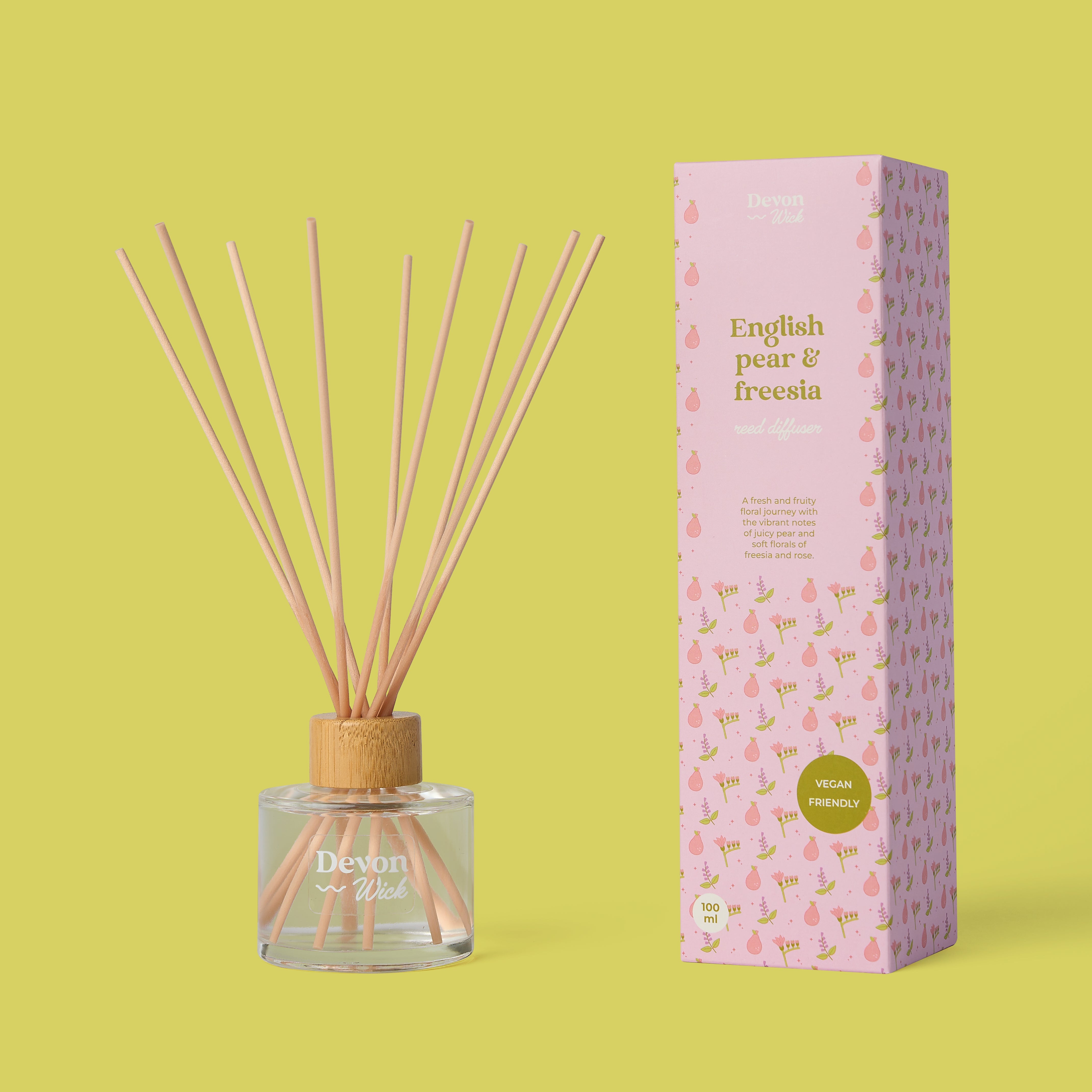 ‍English Pear & Freesia Reed Diffuser (100% off)