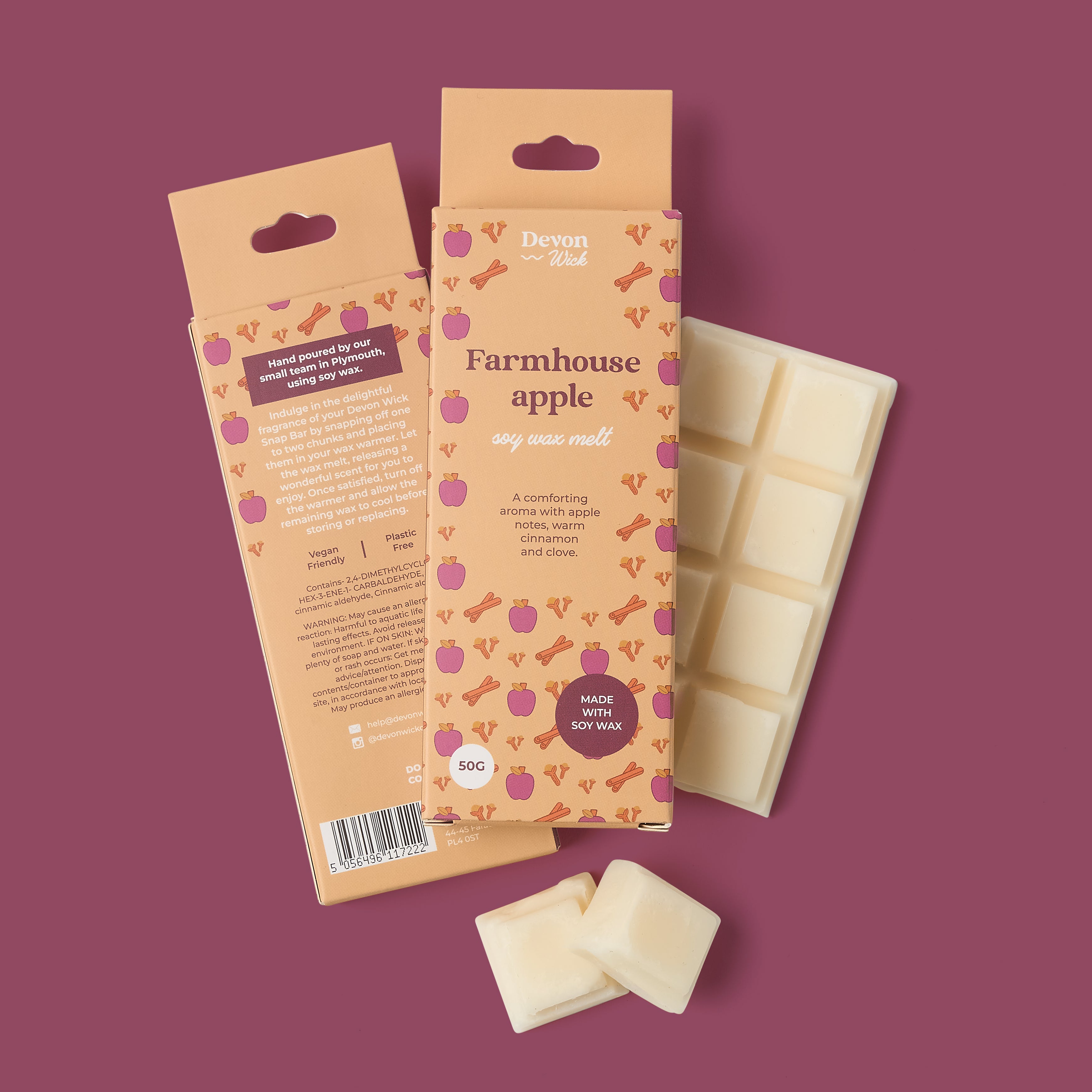 Farmhouse Apple Snap Bar Wax Melts