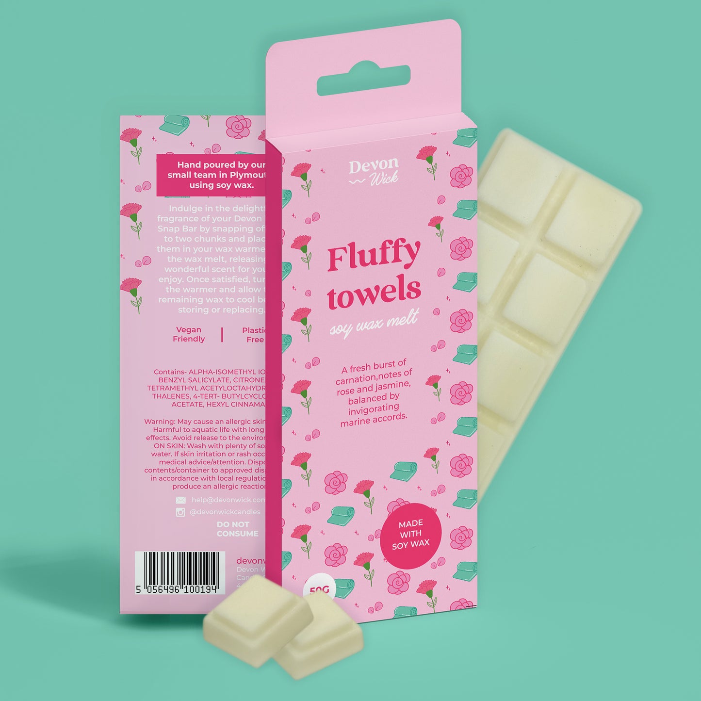 Fluffy Towels Snap Bar Wax Melts