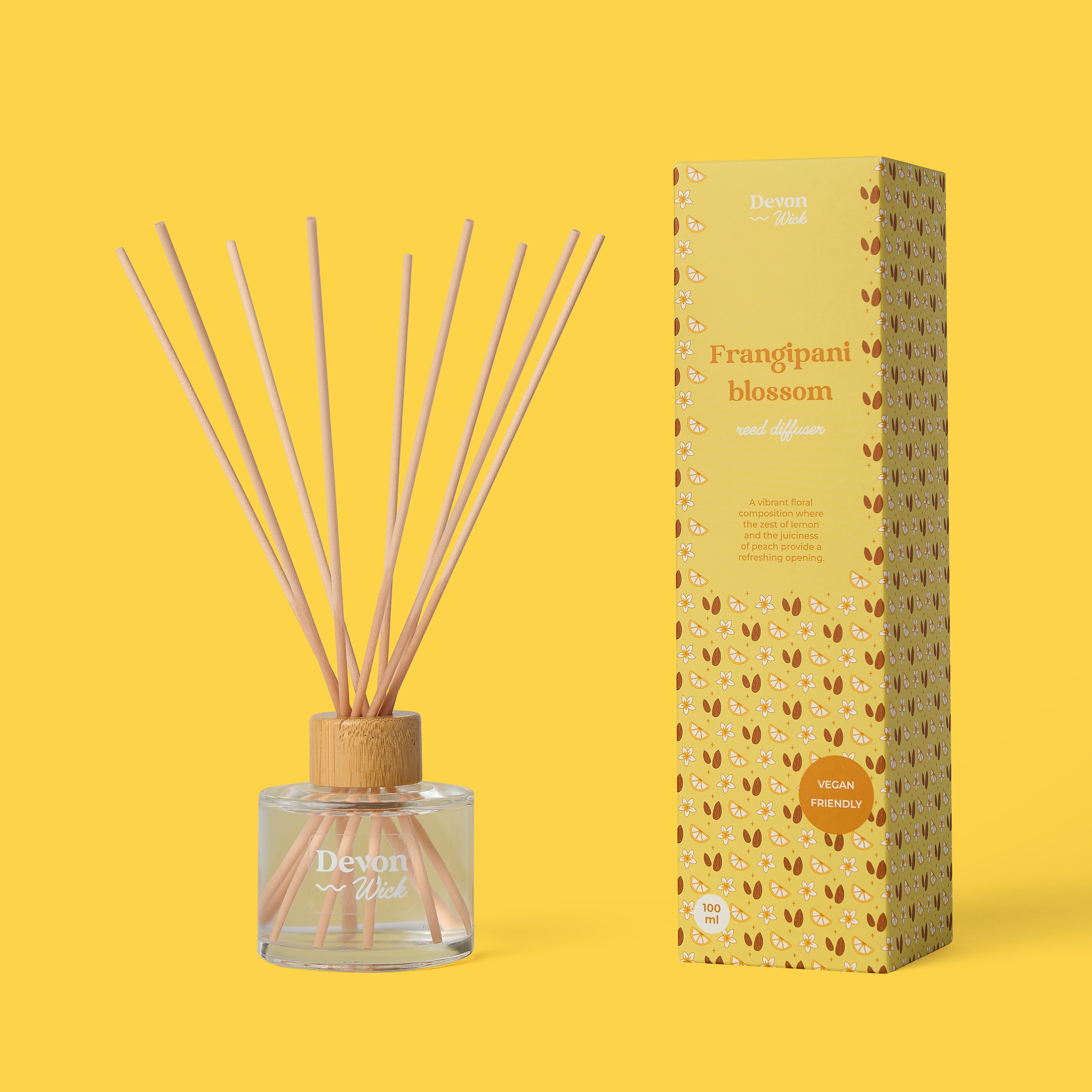 ‍Frangipani Blossom Reed Diffuser (100% off)