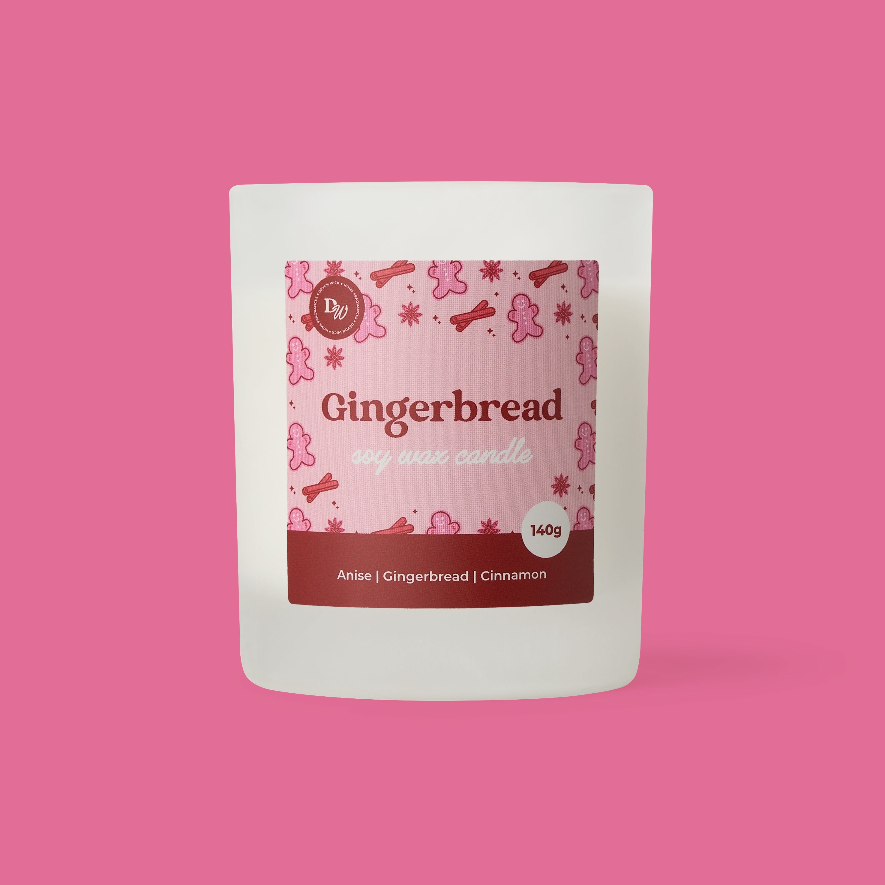 Gingerbread Soy Wax Candle