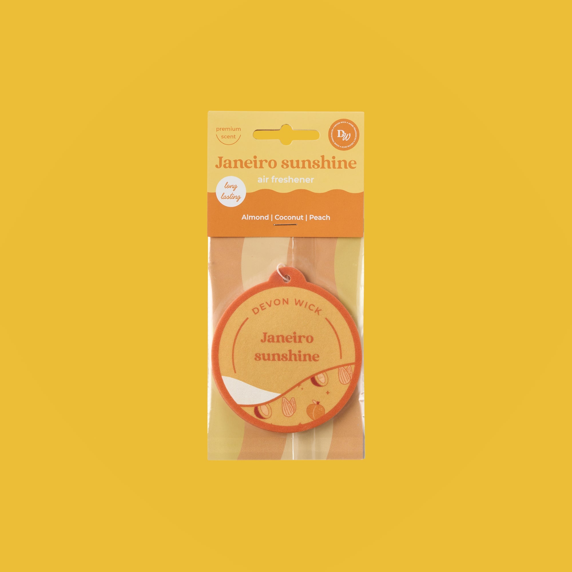Janeiro Sunshine Car Air Freshener