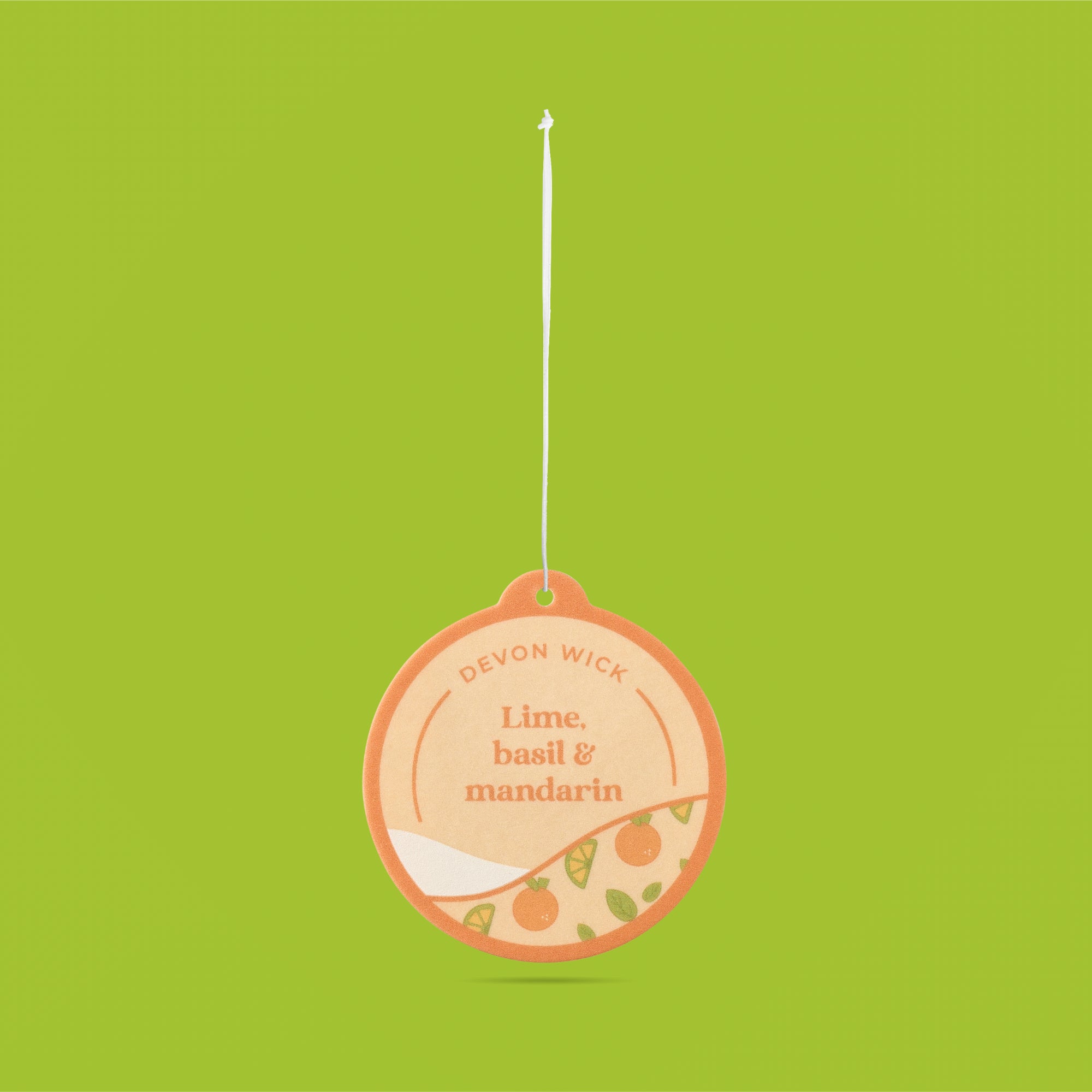 Lime, Basil & Mandarin Car Air Freshener