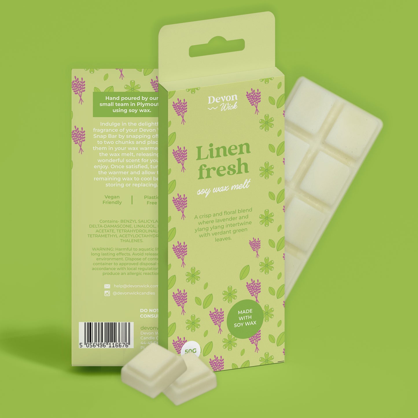 Linen Fresh Snap Bar Wax Melts