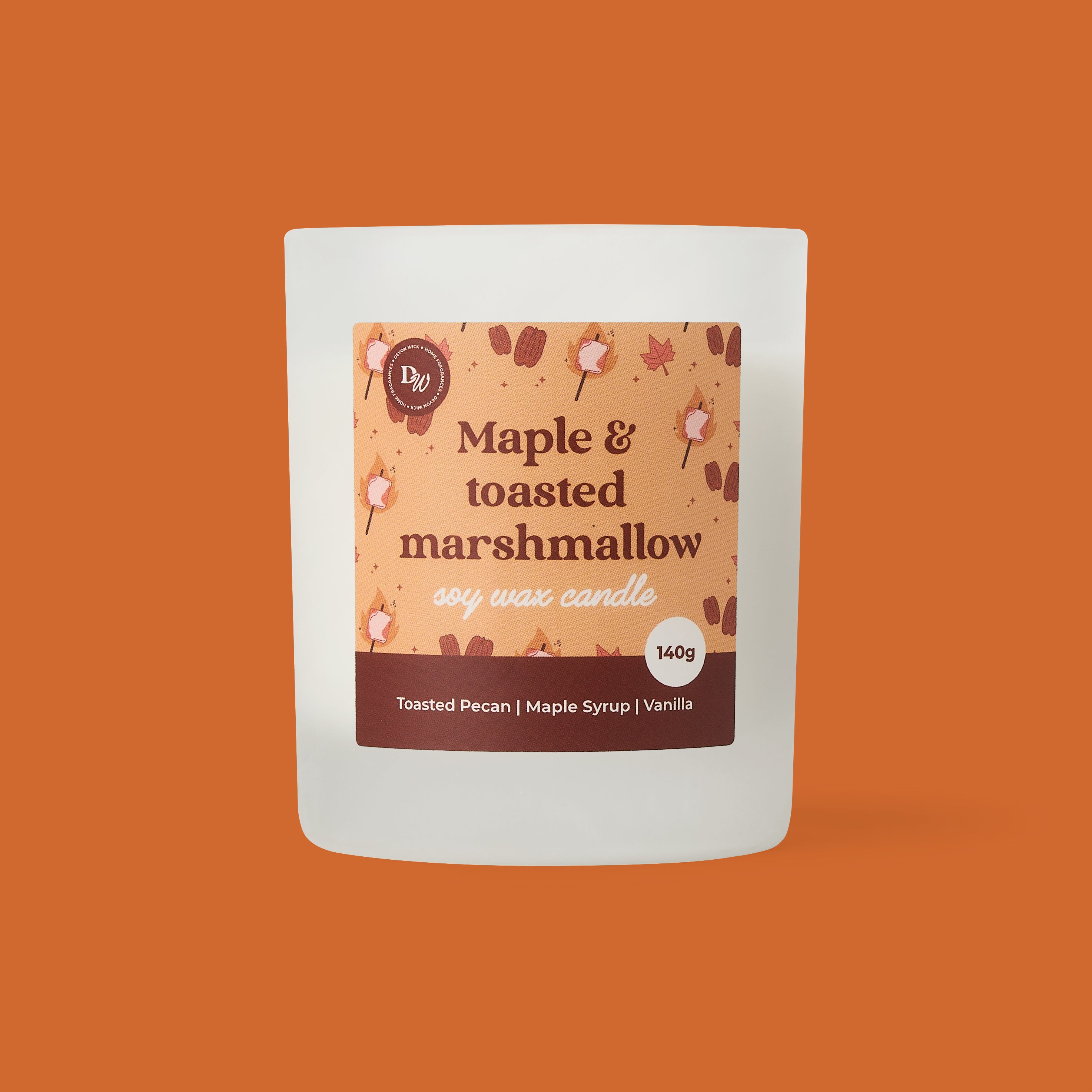 Maple & Toasted Marshmallow Soy Wax Candle