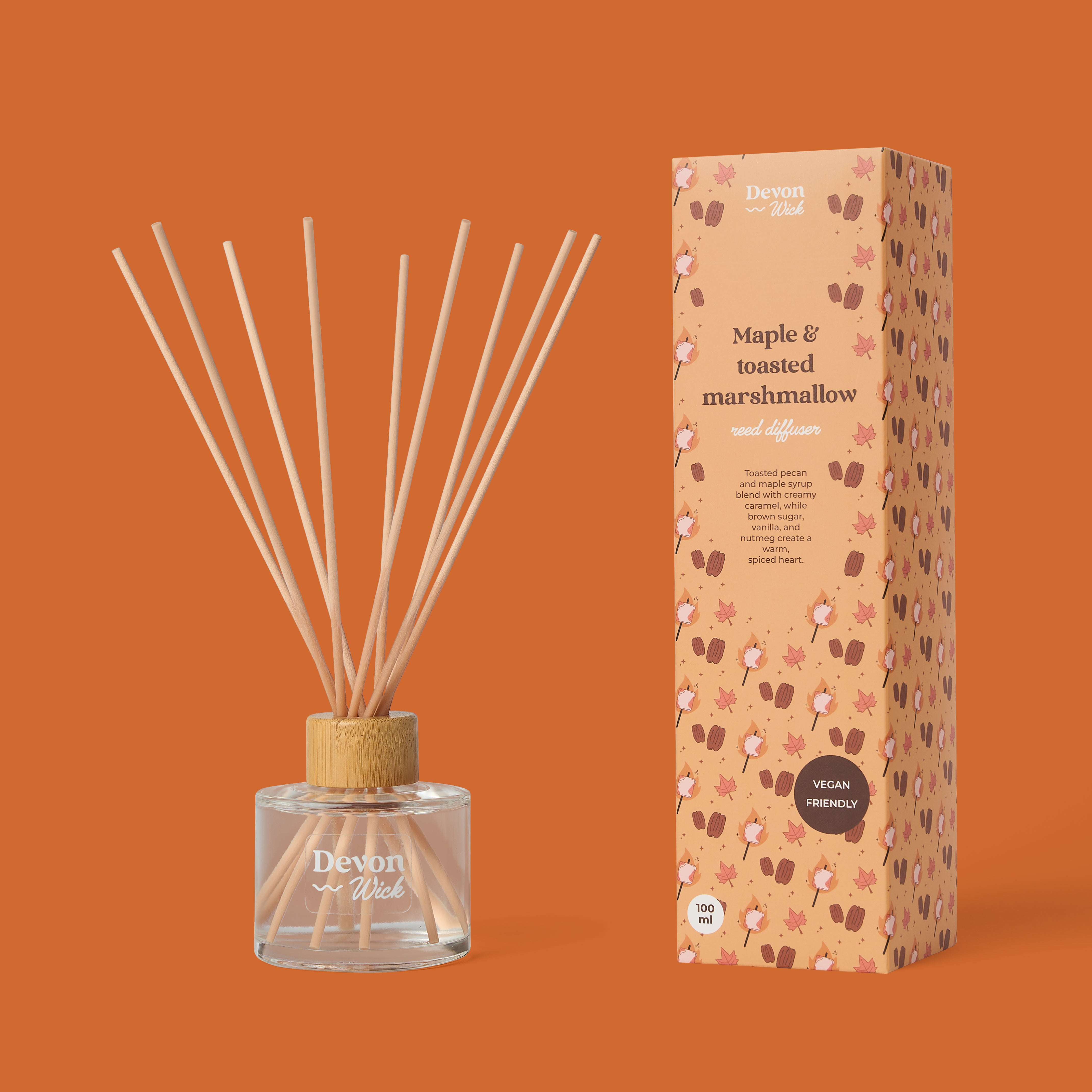 Maple & Toasted Marshmallow  Reed Diffuser