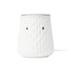 White Ripple Ceramic Electric Wax Melter