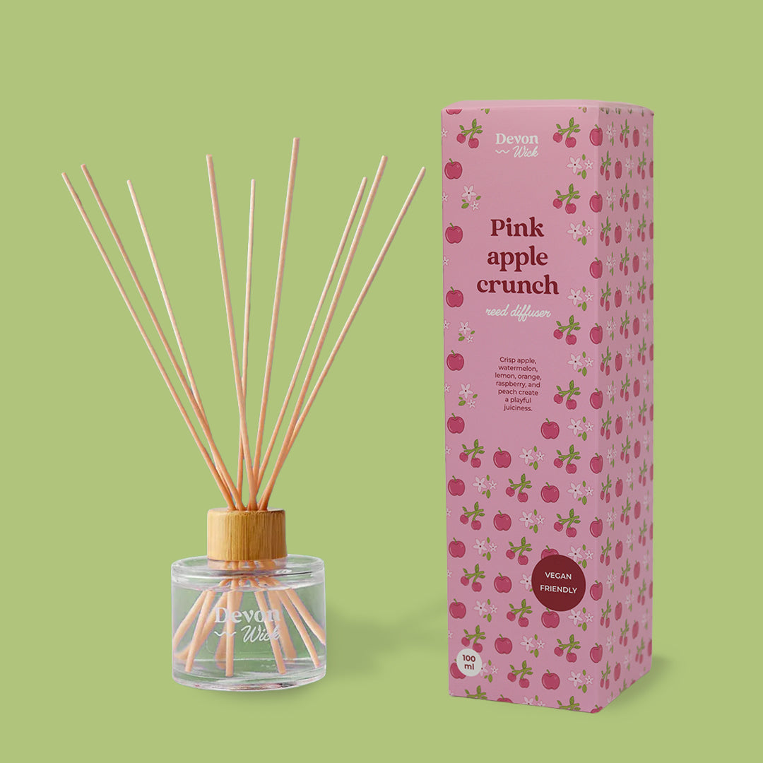 Pink Apple Crunch Reed Diffuser