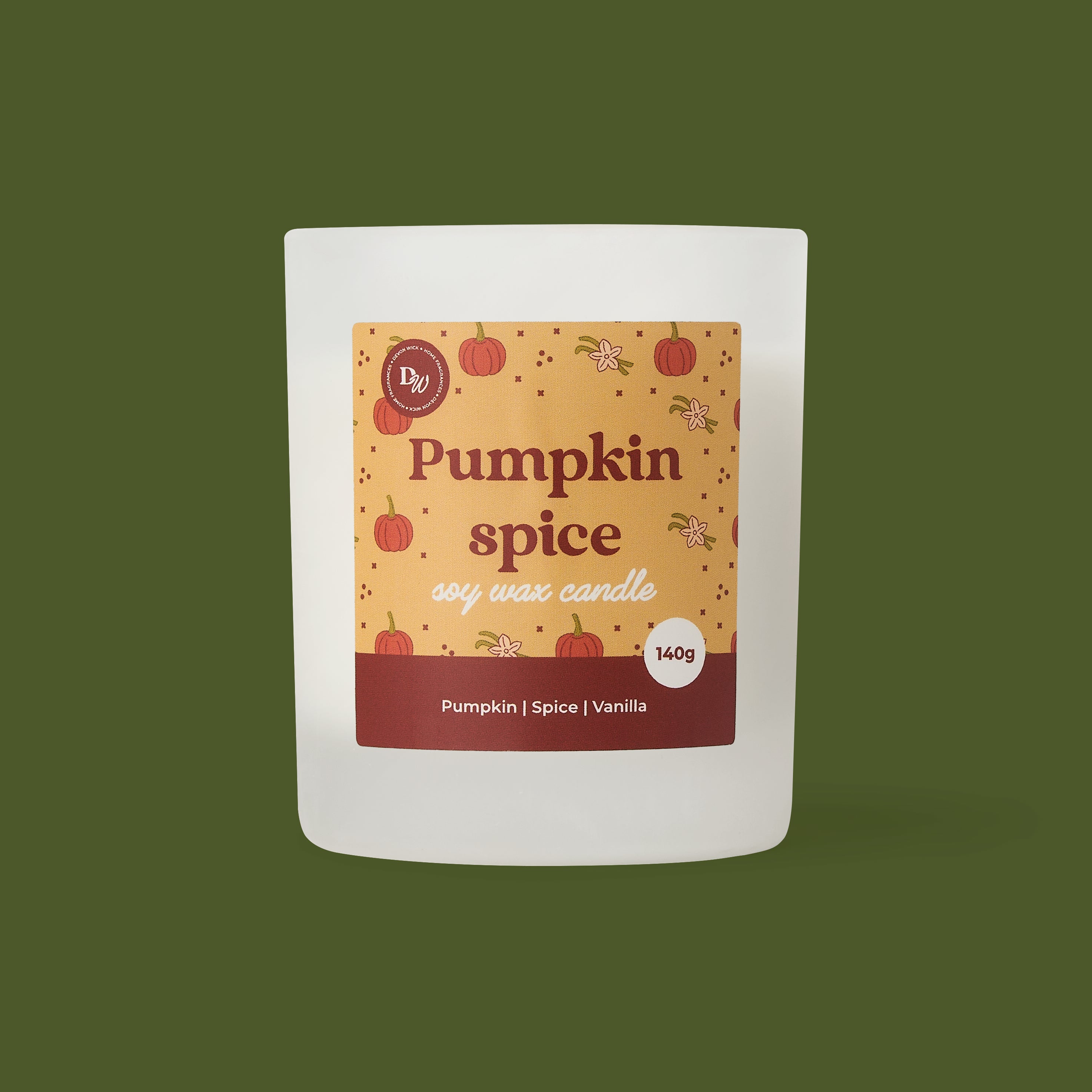 Pumpkin Spice Soy Wax Candle