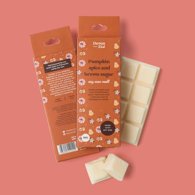 Pumpkin Spice and Brown Sugar Snap Bar Wax Melts