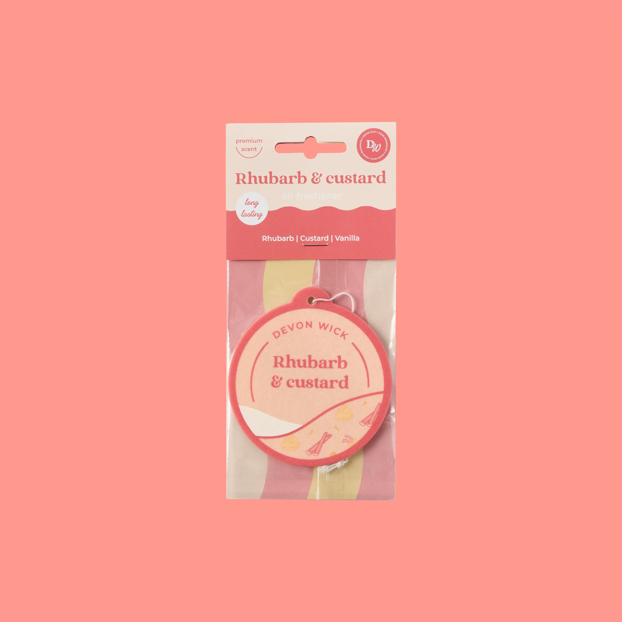Rhubarb & Custard Car Air Freshener