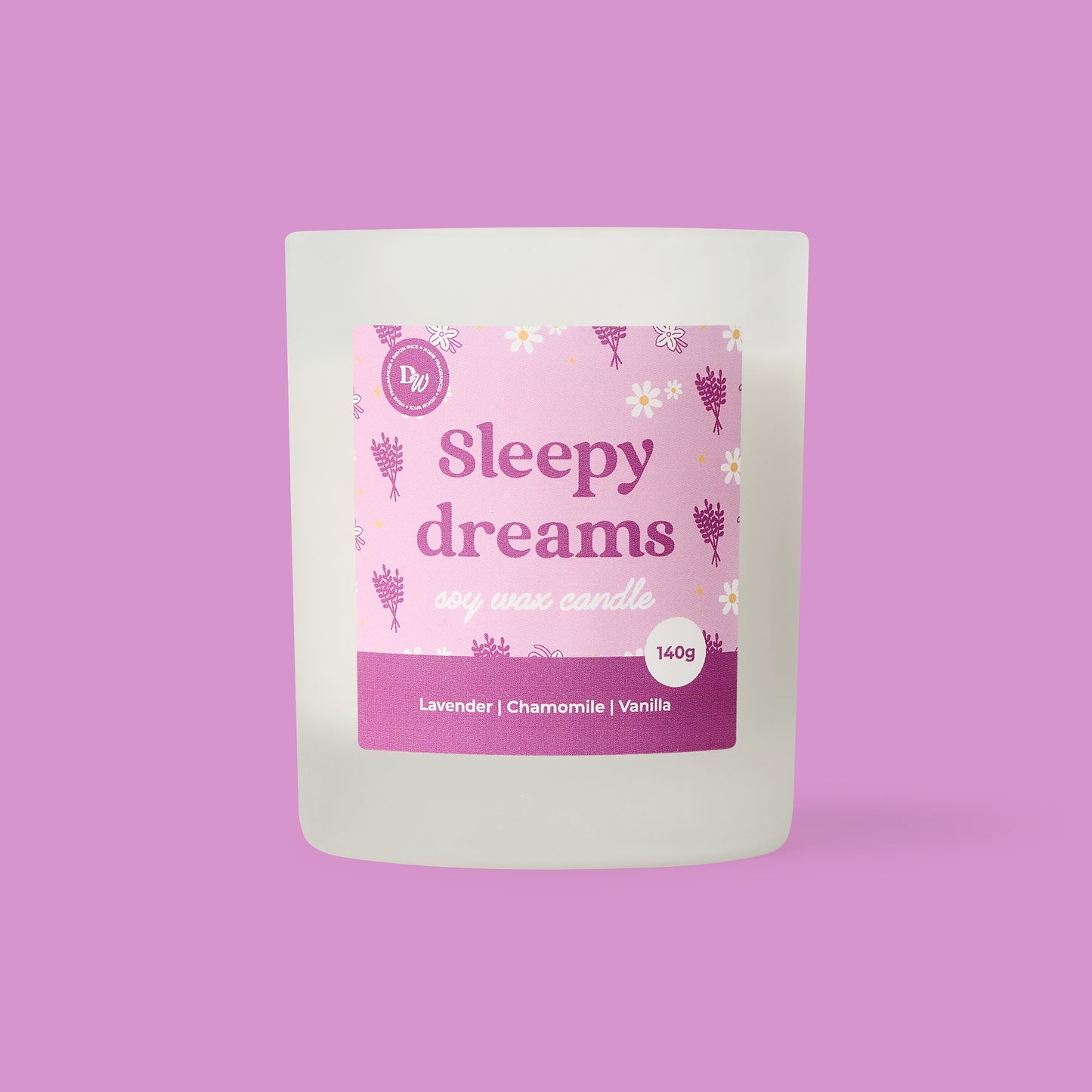 Sleepy Dreams Soy Wax Candle