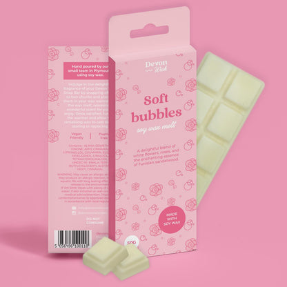 Soft Bubbles Snap Bar Wax Melts