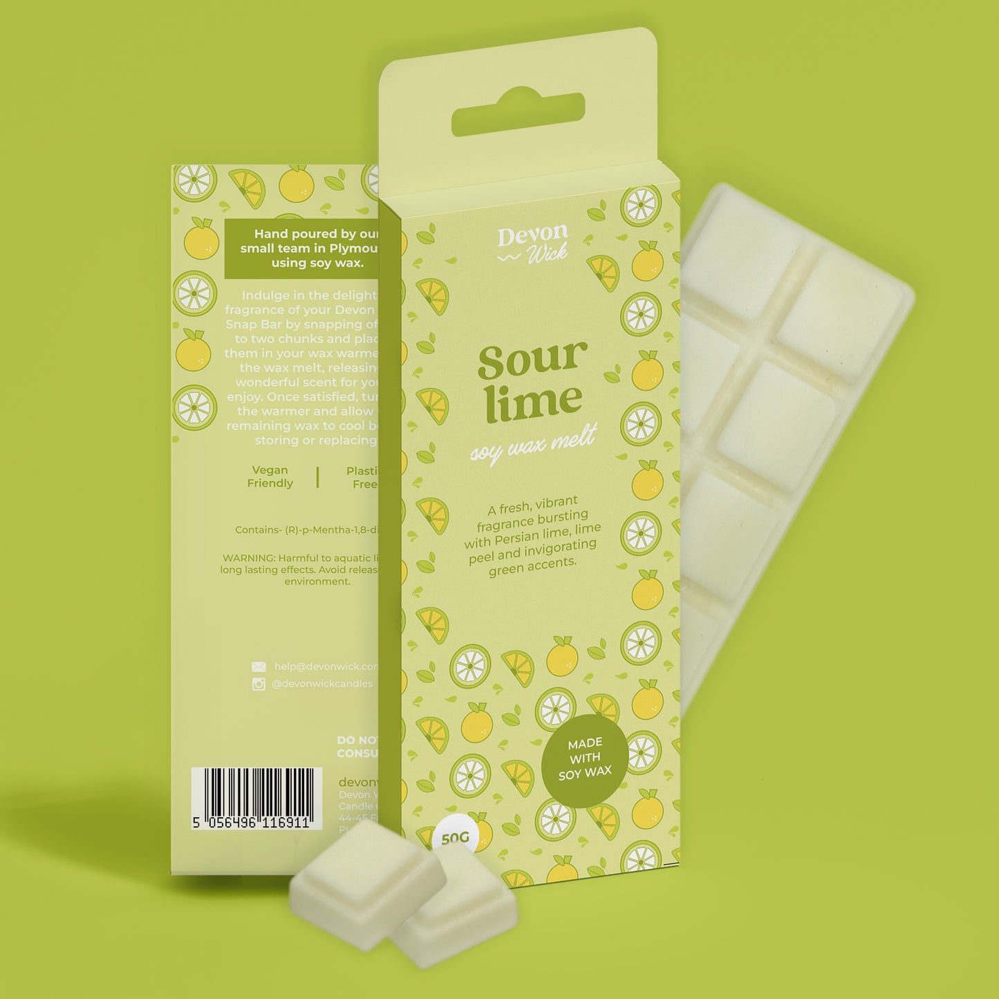 Sour Lime Snap Bar Wax Melts