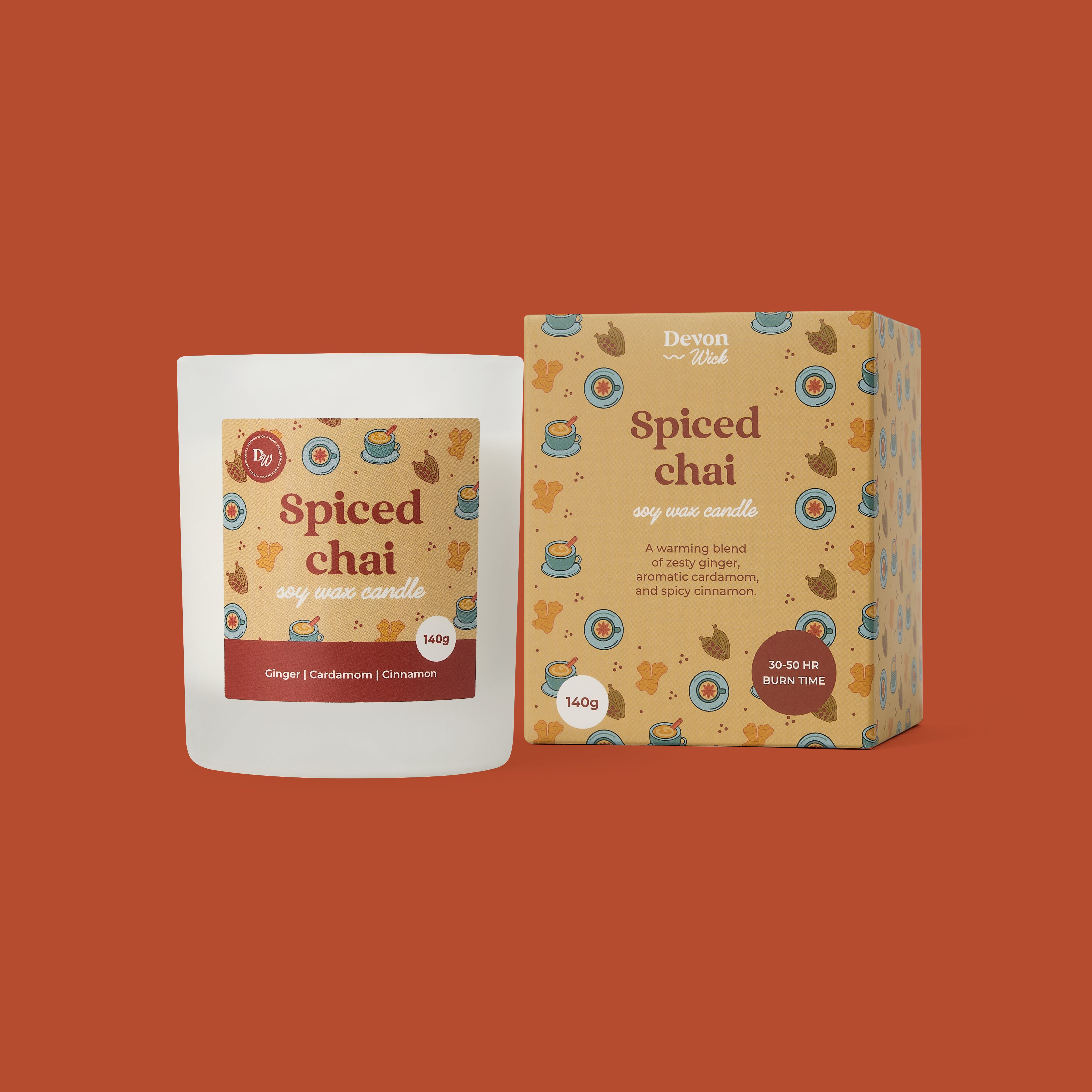 Spiced Chai Soy Wax Candle
