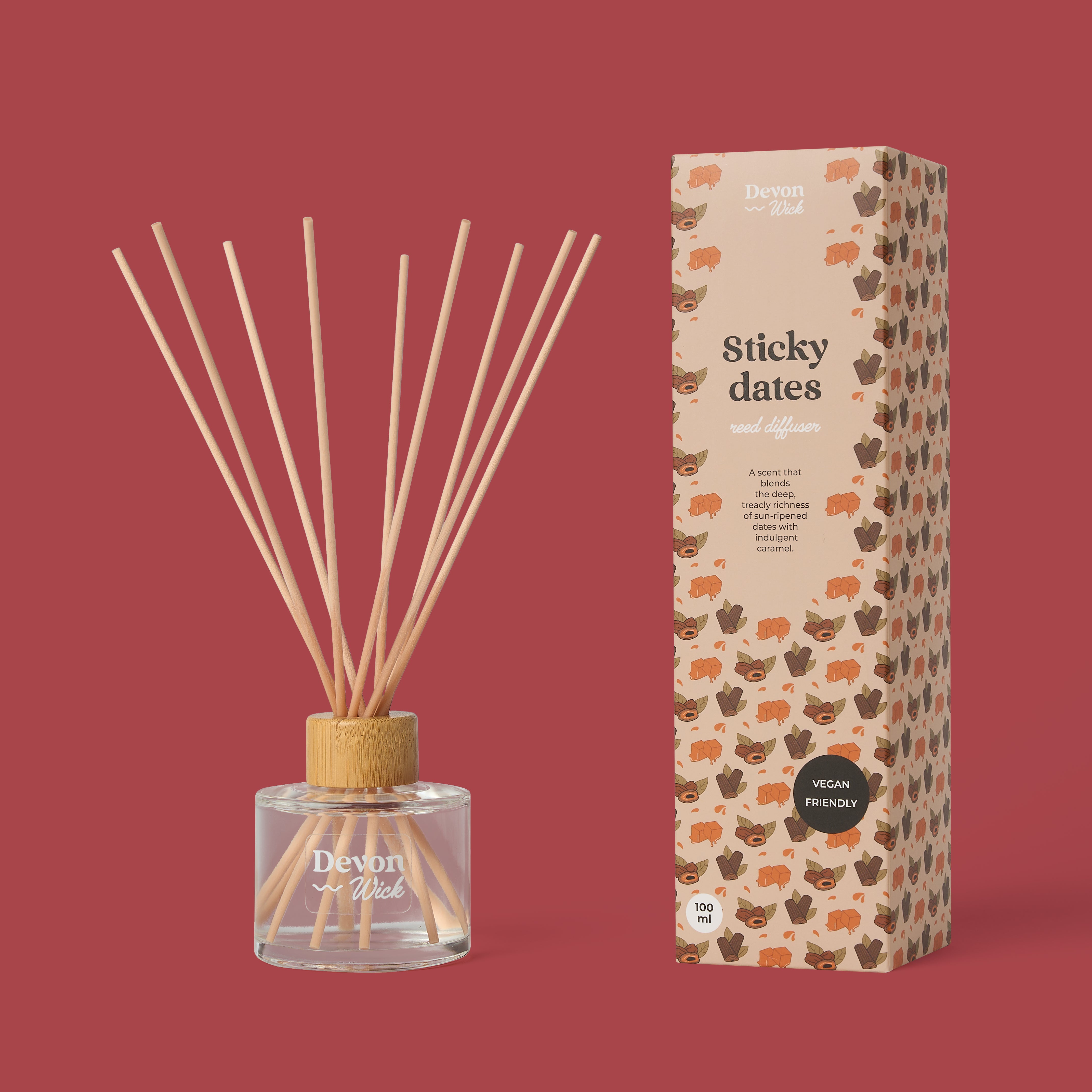 Sticky Dates Reed Diffuser