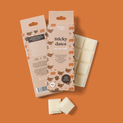Sticky Dates Snap Bar Wax Melts