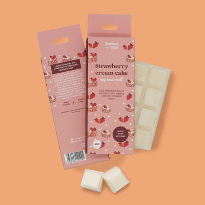 Strawberry Cream Cake Snap Bar Wax Melts