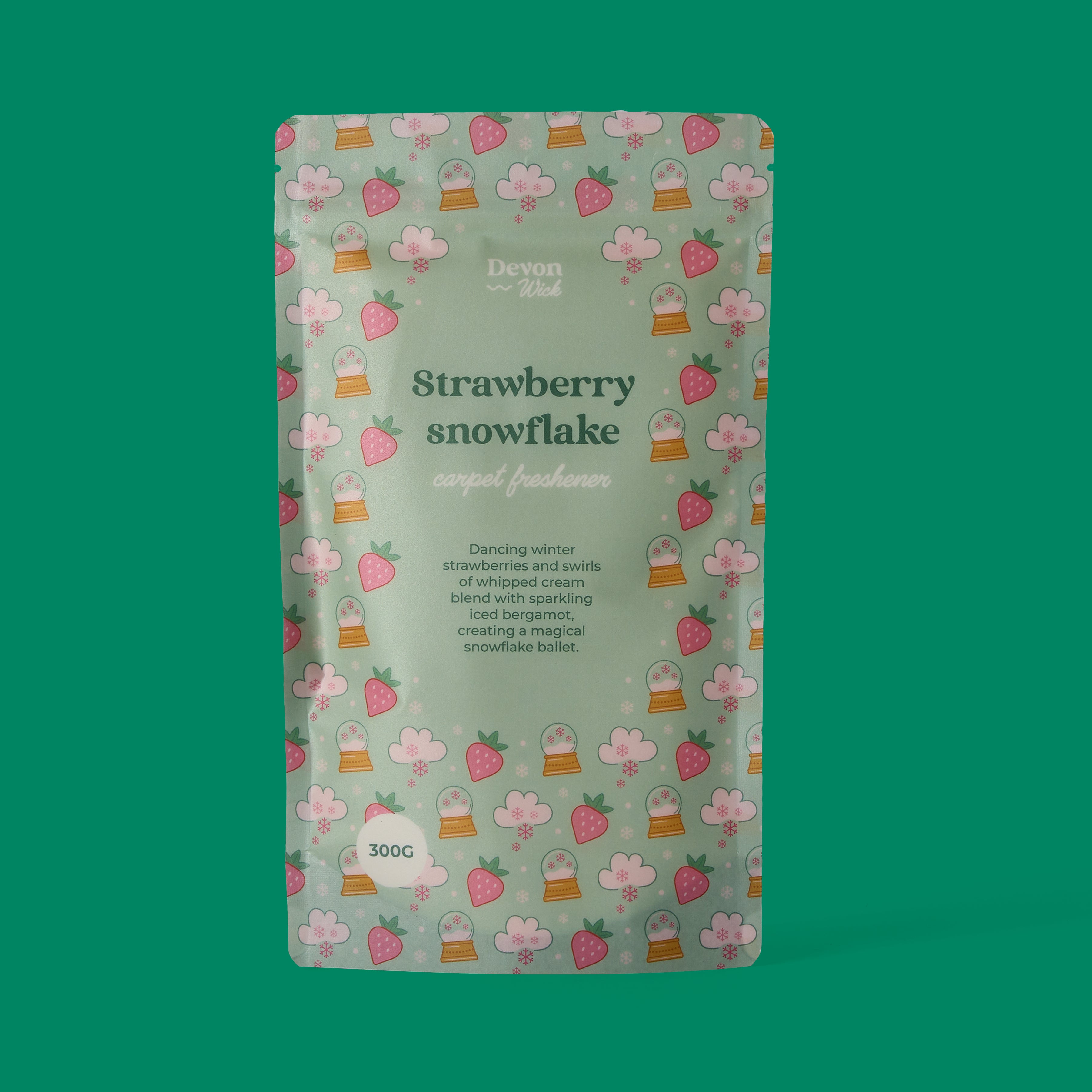 Strawberry Snowflake Carpet Freshener