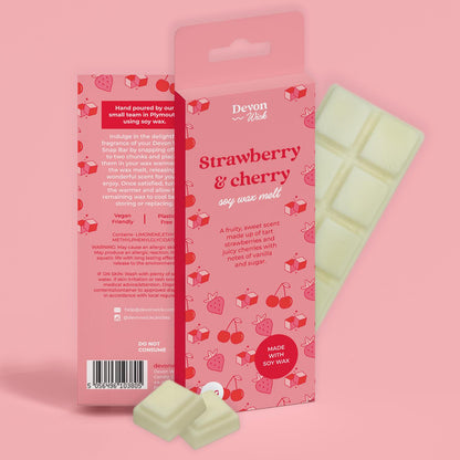 Strawberry & Cherry Snap Bar Wax Melts