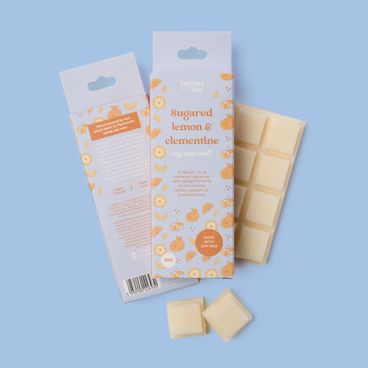 Sugared Lemon & Clementine Snap Bar Wax Melts