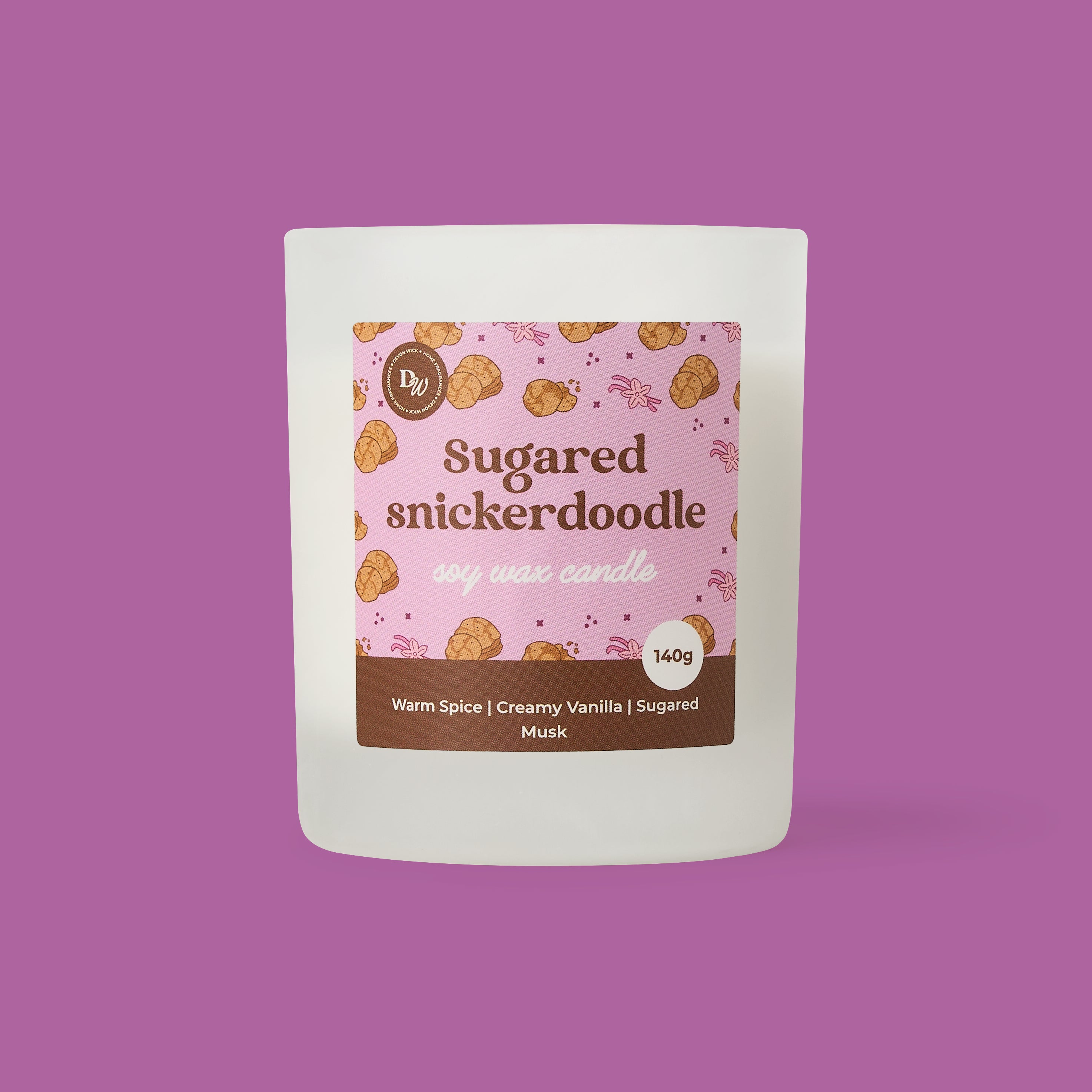Sugared Snickerdoodle Soy Wax Candle