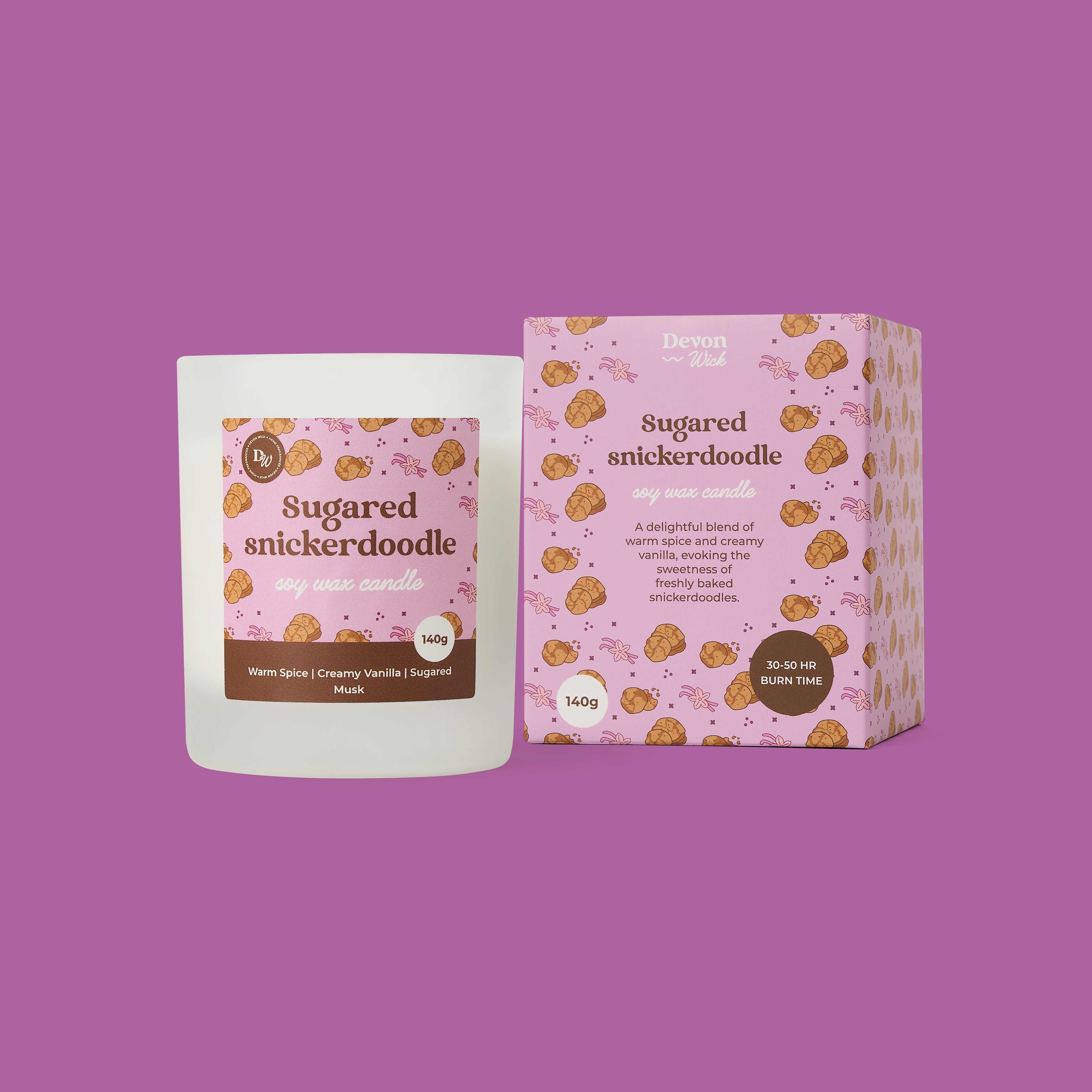 Sugared Snickerdoodle Soy Wax Candle
