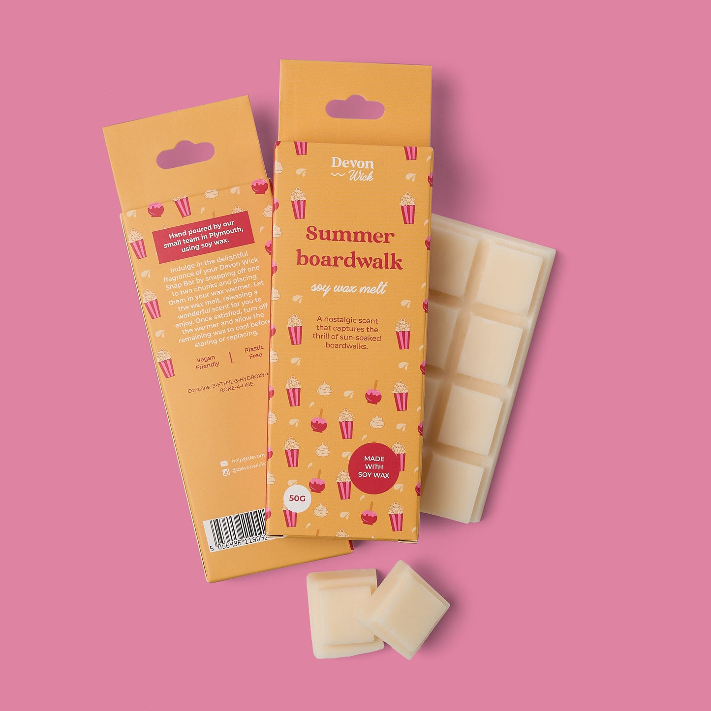Summer Boardwalk Snap Bar Wax Melts