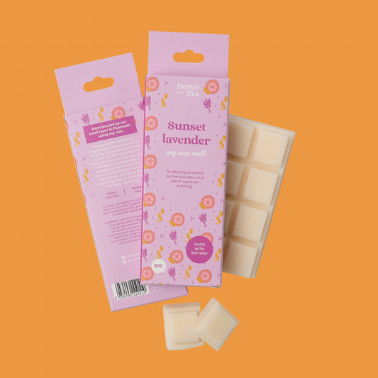 Sunset Lavender Snap Bar Wax Melts