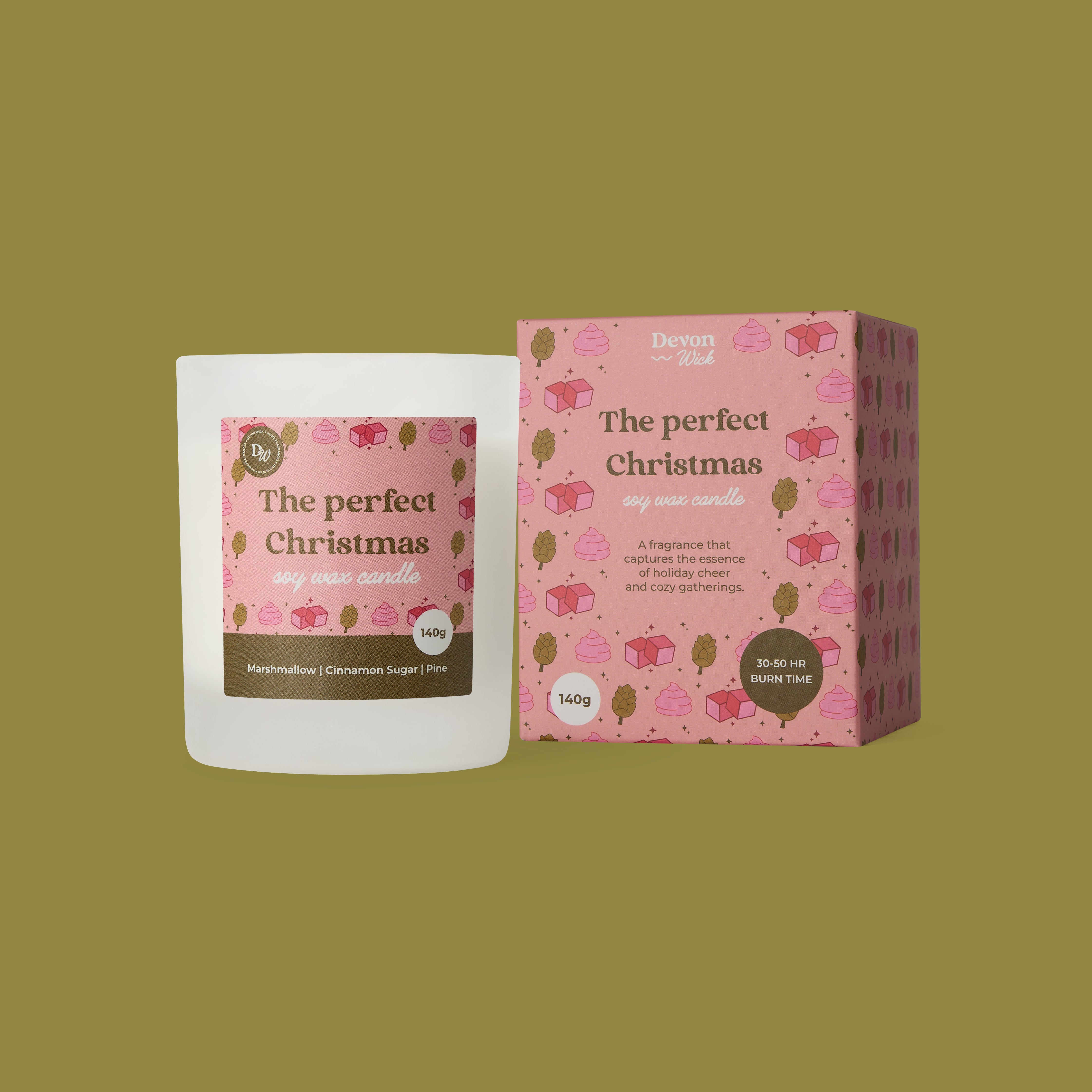 The Perfect Christmas Soy Wax Candle