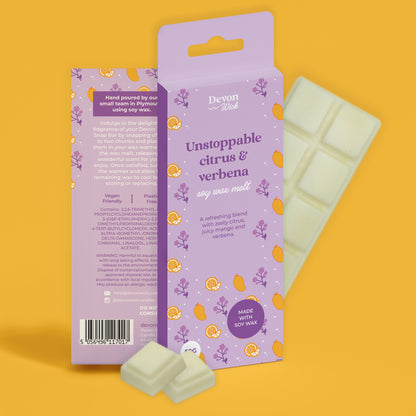 Unstoppable Citrus & Verbena Snap Bar Wax Melts