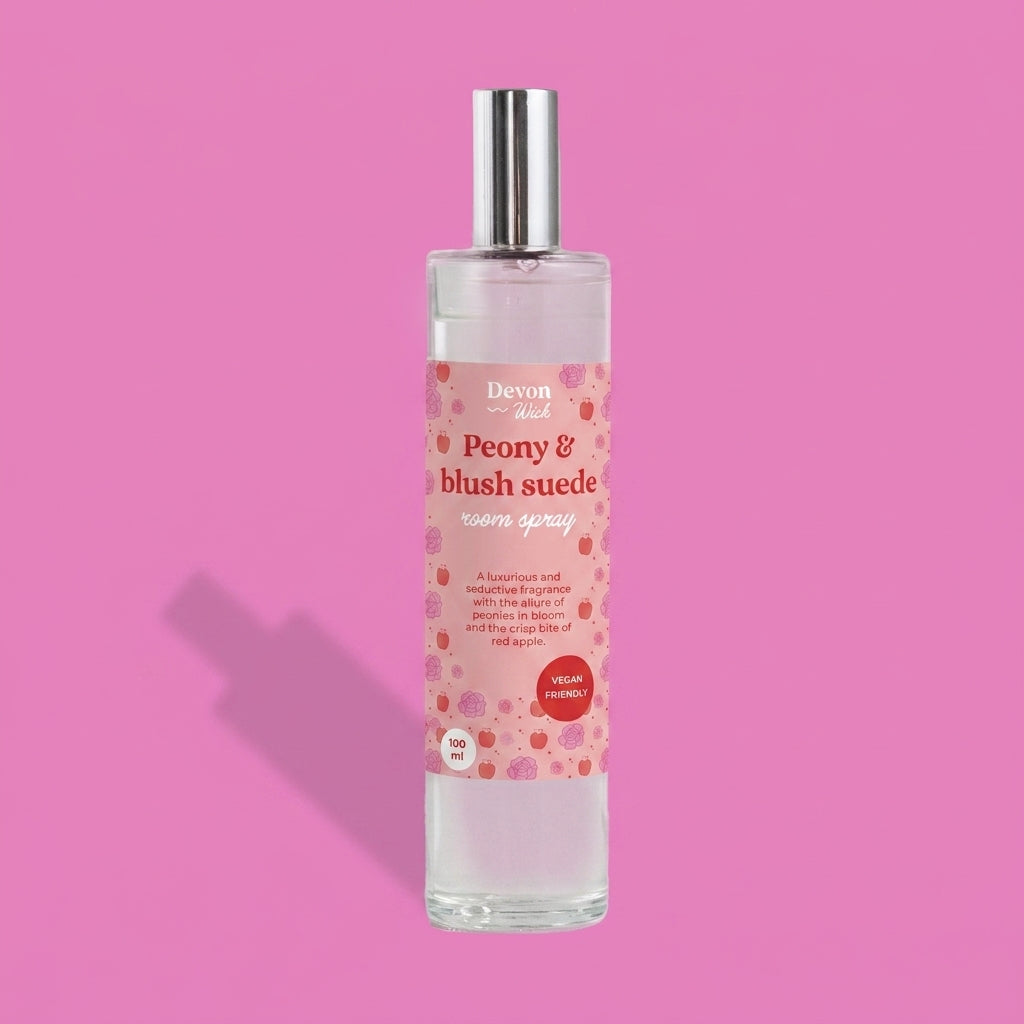 Peony & Blush Suede Room & Linen Spray