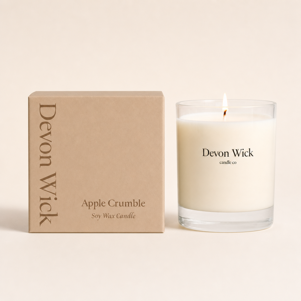 Apple Crumble Soy Wax Candle