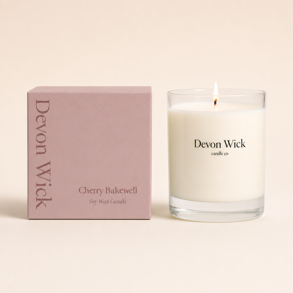 Cherry Bakewell Soy Wax Candle