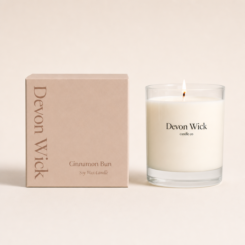 Cinnamon Bun Soy Wax Candle