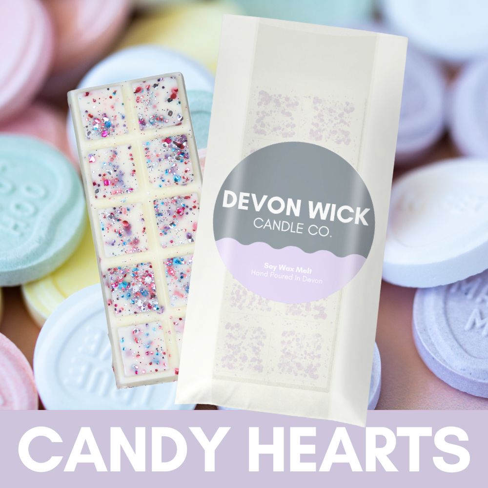 Devon Wick Candle Co. Limited Candy Hearts Wax Melts