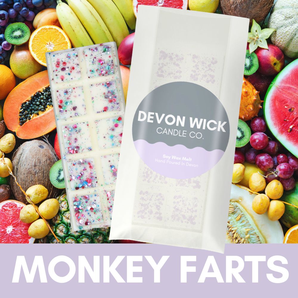 Devon Wick Candle Co. Limited Monkey Farts Snap Bar Wax Melts