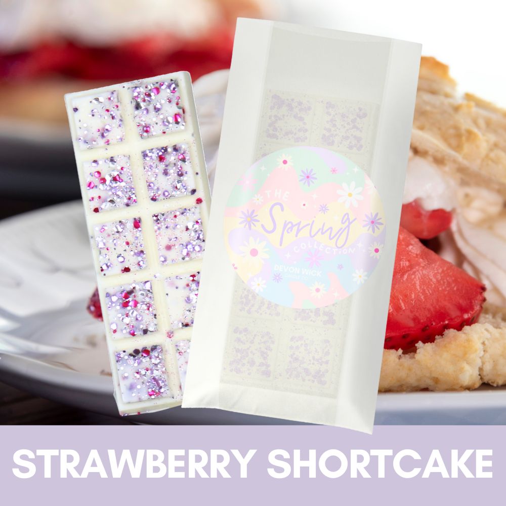 Devon Wick Candle Co. Limited Strawberry Shortcake Snap Bar