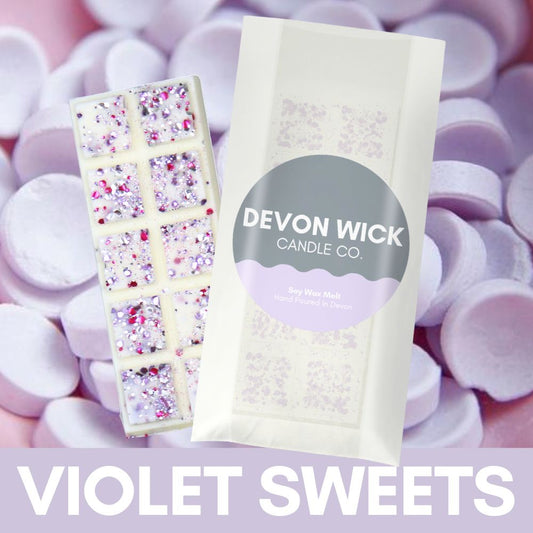 Devon Wick Candle Co. Limited Violet Sweets Snap Bar Wax Melts