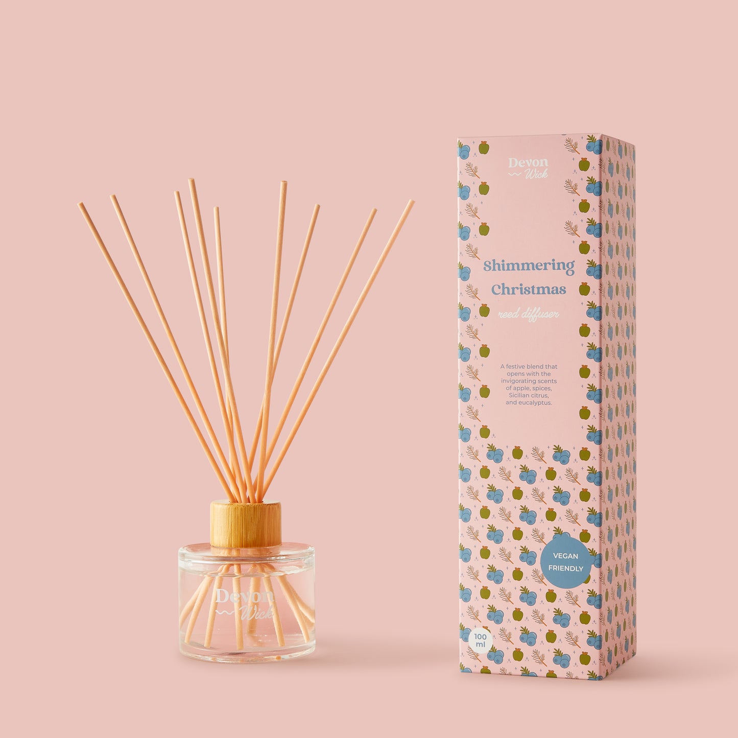 Shimmering Christmas Reed Diffuser