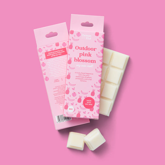 Outdoor Pink Blossom Snap Bar Wax Melts