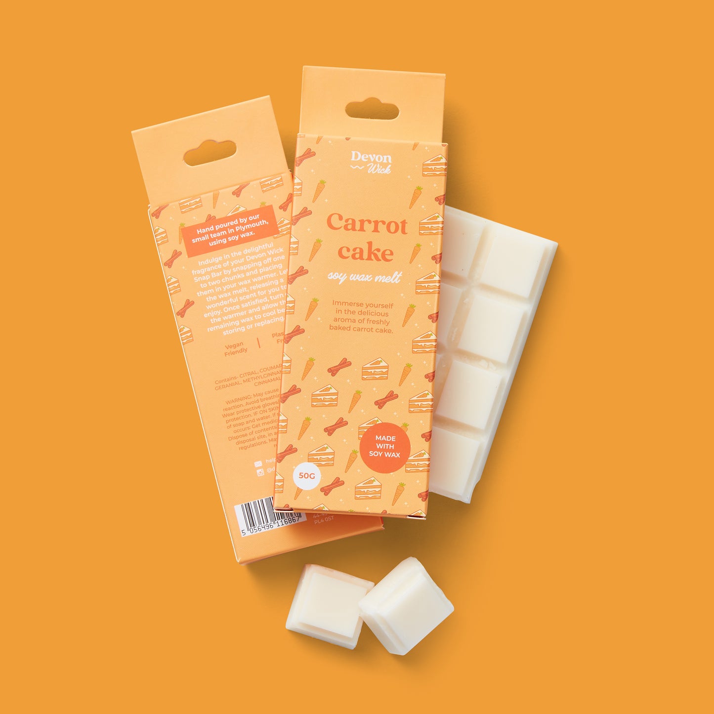 Carrot Cake Snap Bar Wax Melts