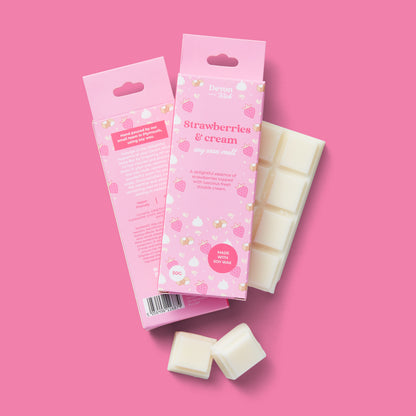 Strawberries & Cream Snap Bar Wax Melts